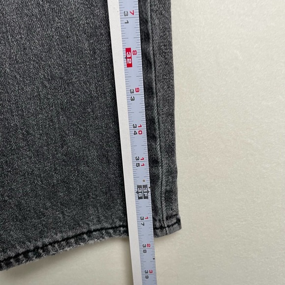 BDG Urban Outfitters Gray Wash Distressed Slim Straight Button Fly Jeans, SZ 30 - Picture 13 of 13